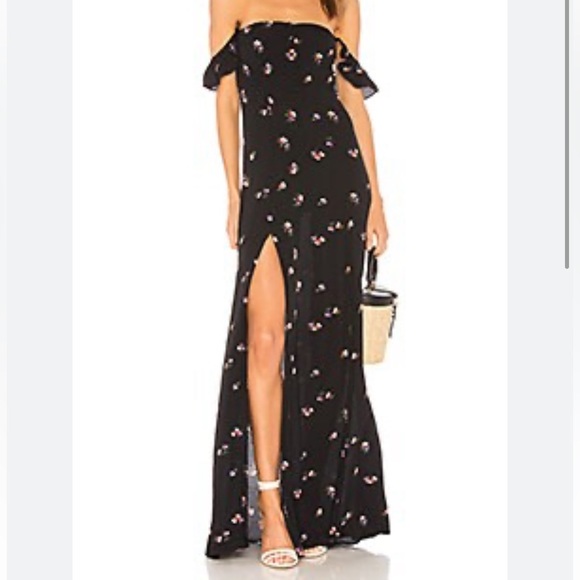 Bardot Maxi Dress in Raining Jasmine FLYNN SKYE
Color:Raining Jasmine Size: S - Picture 5 of 13